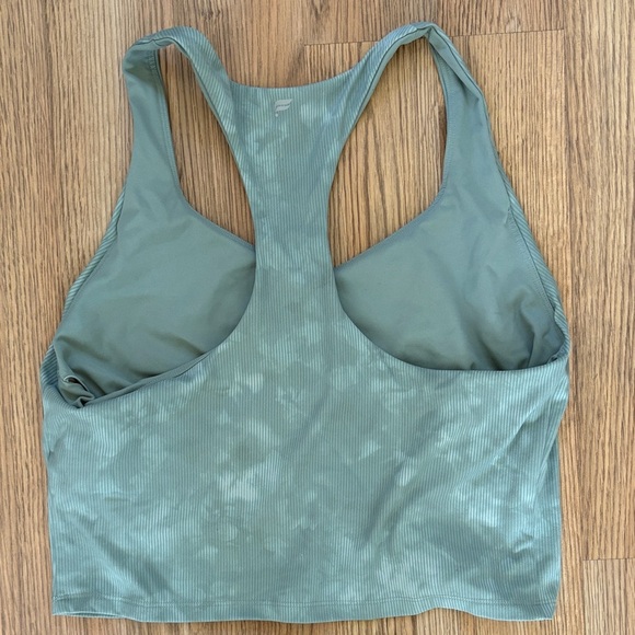 Fabletics Sage Ribbed Sports Bra crop top - Picture 2 of 5